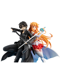 Фигурка 1/7 Асуна и Кирито (Asuna, Kirito SAO 10th Anniversary)
