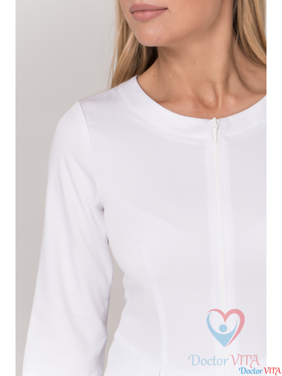Жакет медицинский Dr.Super "Kelly" белый