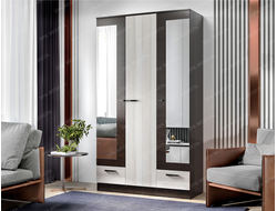 ЛДСП Шкаф АДЕЛЬ 1,2 Дуб Венге-Сосна Лоредо