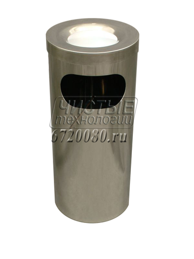 Урна-пепельница, нержавеющая сталь (7л, 16л, 30л, 50л)