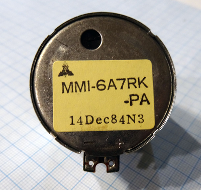 мотор MMI-6A7RK-PA QXU0339 PANASONIC
