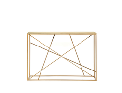 Консоль Wilson line gold светлый дуб