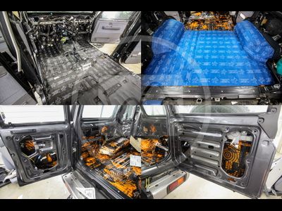 Шумоизоляция Toyota Land Cruiser 76 / Тойота Ленд Крузер 76
