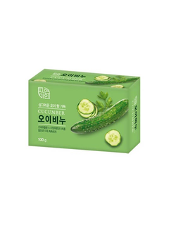 Огуречное мыло для умывания Mukunghwa Moisture Cucumber Soap