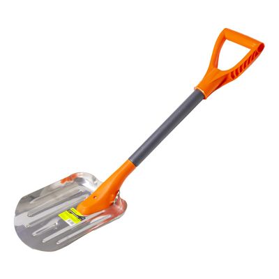 Лопата автомобильная с ковшом из нержавеющей стали с металлическим черенком FREEZE