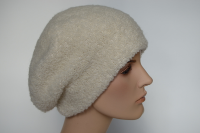 Vizio Collezione итальянский вязаный берет для женщин