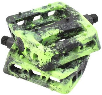 Купить педали Odyssey Twisted Pro (Green/Black) для BMX велосипедов в Иркутске