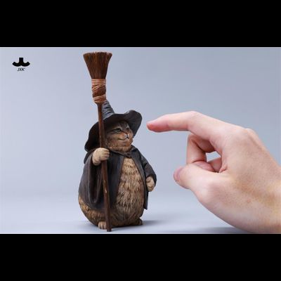 Котик-волшебник (коричневый) - Коллекционная фигурка 1/6 Wizard Cat (JXK-CS02B) - JXK