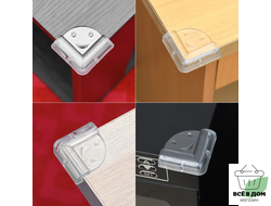 Накладка силиконовая на острые углы стола, 4 шт NN50644-86