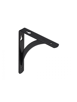 Полкодержатель KOMETA 150*120*20*3 (черный)