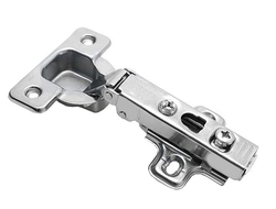 SALE Петля БЕЗ ПРУЖИНЫ накладная, с заглушкой, планка клип Н-0, 45мм  ZP-COCA450-BE-F GTV