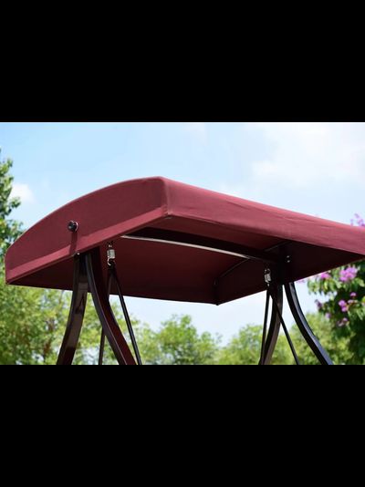 Качели садовые Rio из искусственного ротанга