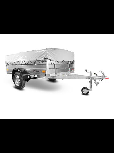 Прицеп «Спутник PRO» (2500x1300x370) оцинкованная рама, с силовым подрамником