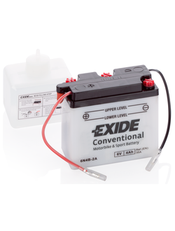 АККУМУЛЯТОР EXIDE Conventional 6N4B-2A L+ 4AH 35А (EN) 6V