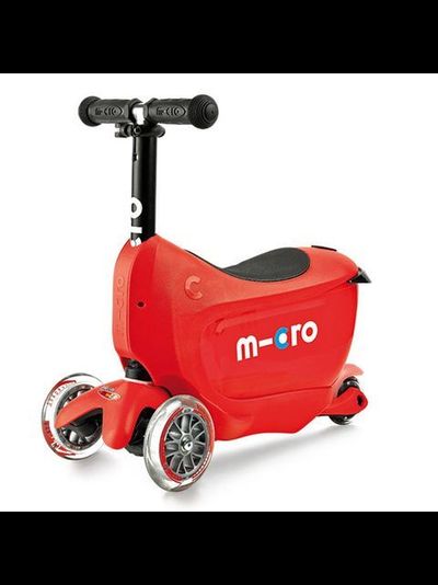 Самокат MICRO Mini 2Go Deluxe красный