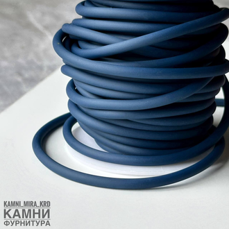 Шнур каучук матовый, цвет и размер в ассортименте, цена за метр