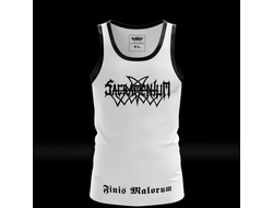Sacramentum - Finis Malorum White TANK TOP SHIRT
