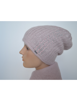 Vizio шапка 1606  Италия розовая