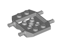 Vehicle, Base 3 x 4 x 2/3, Light Bluish Gray (24326 / 6134236)