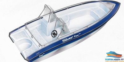 Тент на лодку SILVERFOX 485 (финский кокпит-консоли смещены в корму)