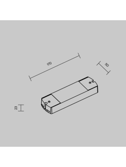 Контроллер SPI-RGB DC 5-24В, 711008 Maytoni