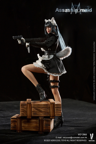 Боевая лисичка-горничная Мишель - Коллекционная фигурка 1/6 SCALE Female Assassin Series Assassin Maid Michelle (VCF-2065) - VERYCOOL