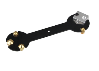 Гаечный ключ 5 в 1, стальной гаечный ключ размером от 6 до 20 мм, плоский инструмент для сопла E3D MK8 MK10, детали для 3D-принтера