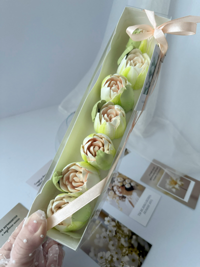 Набор тюльпанов из зефира