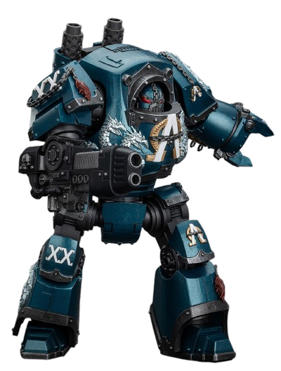 Дредноут-контемптор Альфа-легиона (Warhammer Horus Heresy) - КОЛЛЕКЦИОННАЯ ФИГУРКА 1/18 Contemptor Dreadnought with Gravis Plasma Cannon (JT01109) - JOYTOY