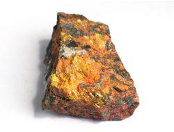 Аурипигмент, Реальгар, коллекционный образец (70*60*40 мм, 198 г) №6416