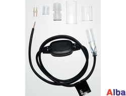 Комплект для подключения дюралайта 2 жилы без вилки