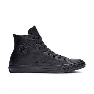 Кеды Converse Chuck Taylor All Star Mono Leather черные высокие