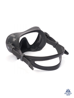 Маска для дайвинга с трубкой Scuba Brothers Flipper Grey, комплект