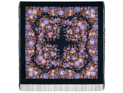 Павловопосадский платок Цветочная сказка 1458-14