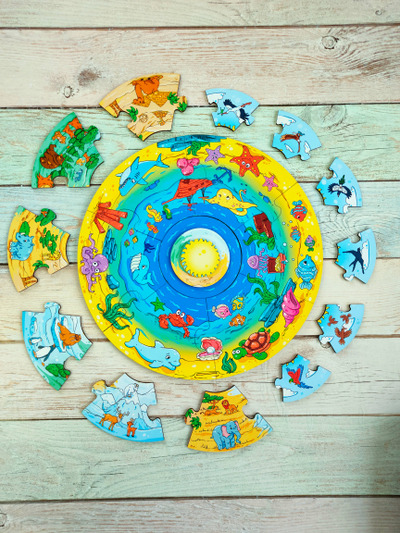 Пазл-пирамида "Земля"