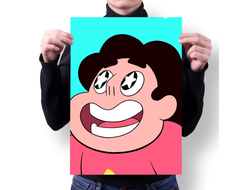 Плакат "Вселенная Стивена, Steven Universe" №9
