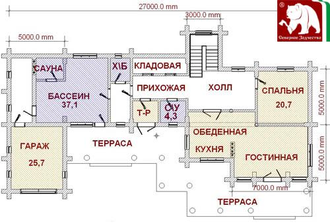 Проект 3-51, 260 кв.м., 11,5*27