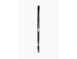 Кисть косметическая двусторонняя для бровей RELOUIS PRO Brow&Eyeliner Brush