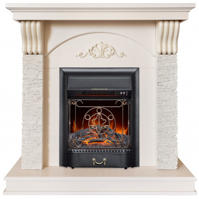 Corfino NT/WT с электроочагом Majestic Lux Black RC