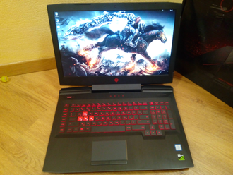 HP OMEN 17-AN030UR ( 17.3 FHD IPS 120Hz i7-7700HQ GTX1060(6Gb) 8Gb 1Tb + 240SSD )