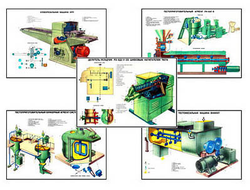 Плакаты ПРОФТЕХ "Оборудование хлебопекарного производства" (22 пл, винил, 70х100)