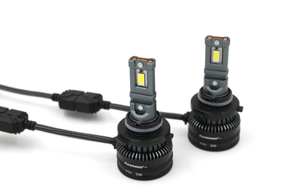 Светодиодные автолампы головного света Aozoom P9/HB3/HB4 (9006/9005) с вентилятором, 12V, 52W, 5500K, чип Korea WT52 (2шт)