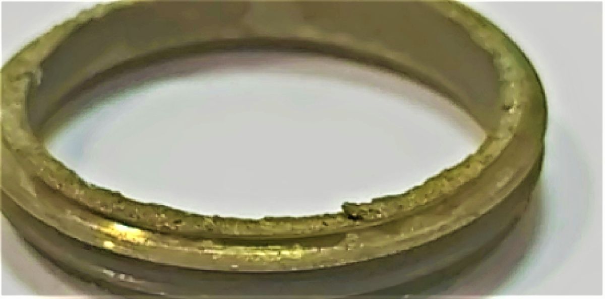 резьба крышки муфтового фильтра грубой очистки, гидроудар