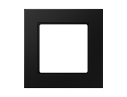 Рамка 1 пост, цвет матовый черный - A550 - Jung A5581BFSWM