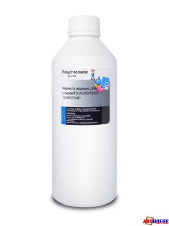 Чернила Polychromatic для Epson L800/L200/R270/P50/XP/R200/C79/C67 1000мл Cyan водные