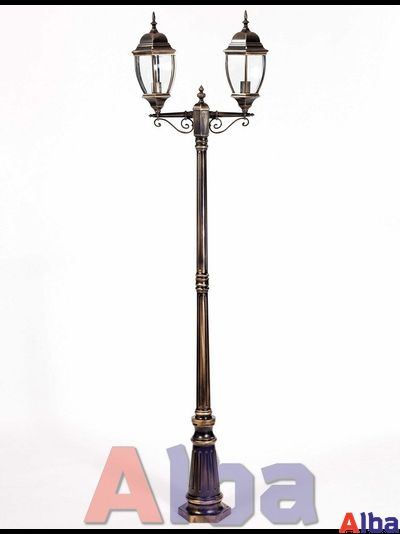 Садово парковый светильник Arsenal 209 А gold