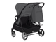 Коляска 2в1 для двойни Carrello Connect CRL-5502/1 Serious Black