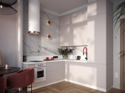 Сиэль модульная кухня разные цвета