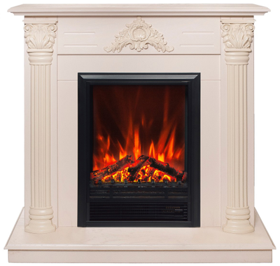 Электрокамин Stefania WTA с очагом Eugene