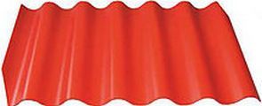 Шифер &quot;Волнаколор&quot;, красный